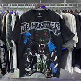 Black Panther Graphic Streetwear T-Shirt | Oversized Vintage Tee