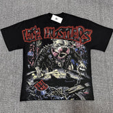Vintage Monster Beast Graphic Oversized Unisex T‑Shirt