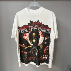 Dark Graphic Streetwear T-Shirt | Vintage Oversized Tee