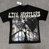 Vintage Catwoman Character Graphic Oversized Unisex T‑Shirt