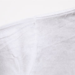 White Vintage‑Wash Leopard Graphic "Valley" Oversized Unisex T‑Shirt
