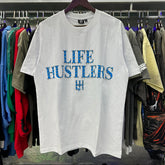 Blue Graphic Streetwear T-Shirt | Oversized Casual Tee