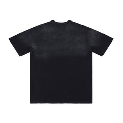 Black Valley Dreams Cross‑Landscape Vintage Oversized Unisex T‑Shirt