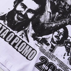 Black & White Graphic Streetwear T-Shirt | Oversized Vintage Tee