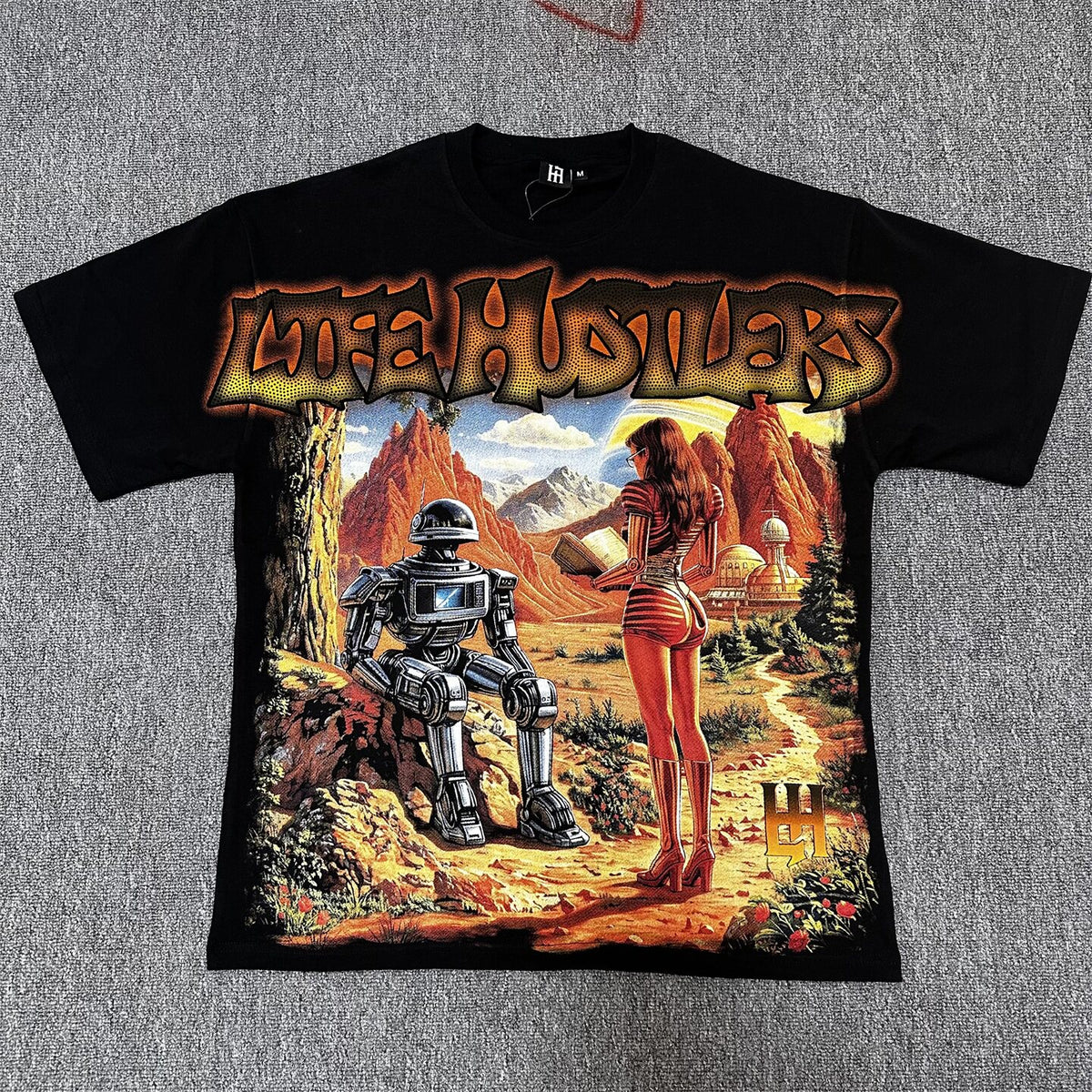 Retro Graphic Streetwear T-Shirt | Oversized Vintage Tee