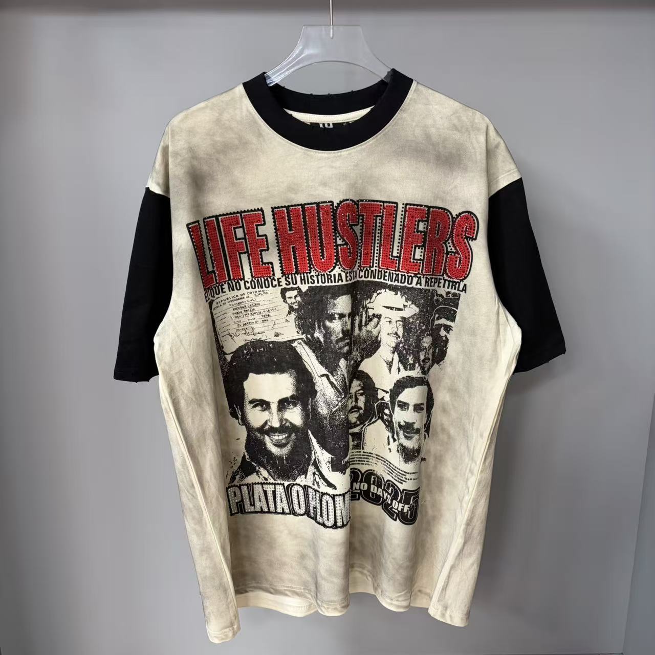 Vintage Washed Graphic T-Shirt | Oversized Streetwear Tee