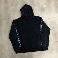 Black Valley Dreams Sport Dept Graphic Zip‑Up Hoodie Unisex Oversized Jacket