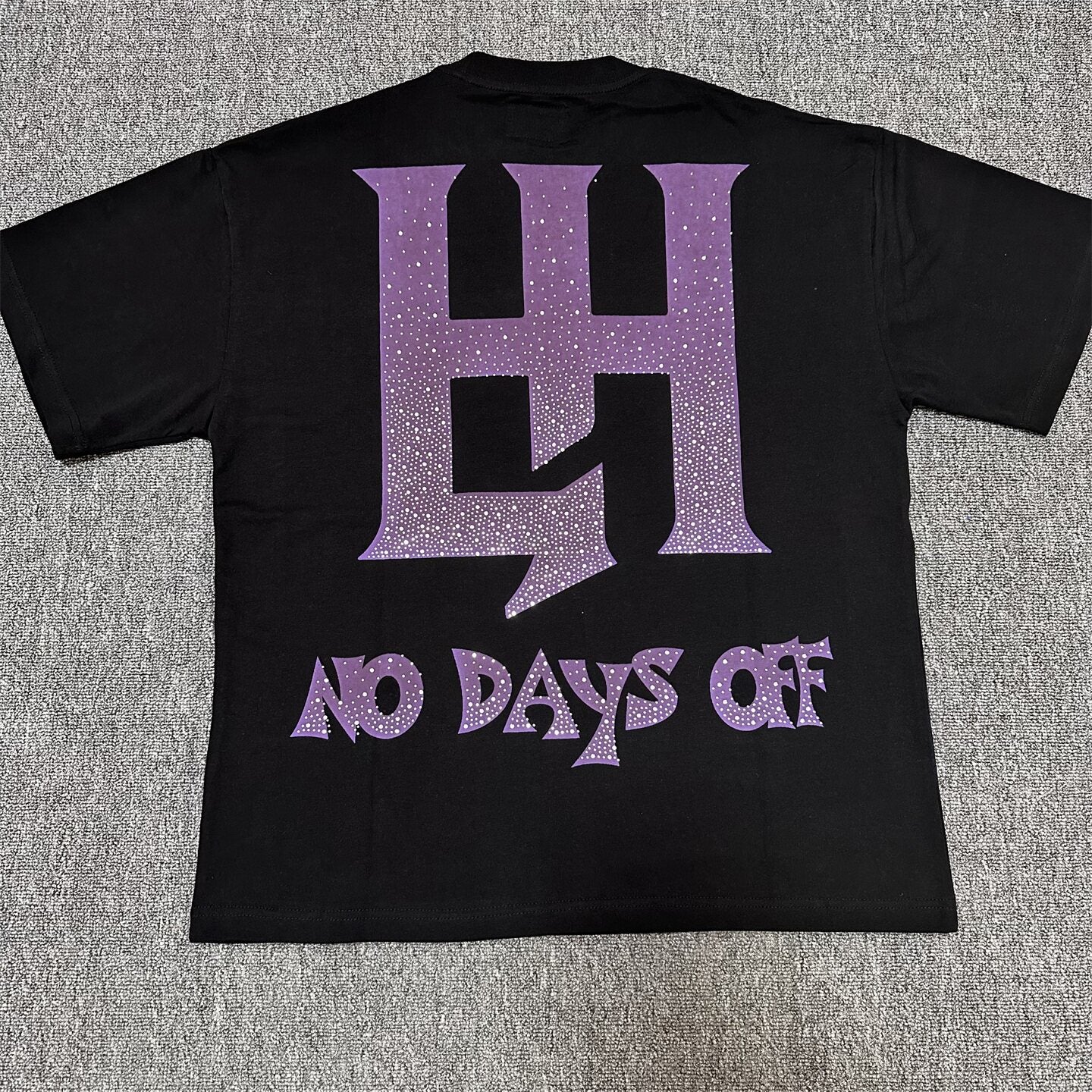 Purple Graphic Streetwear T-Shirt | Oversized Vintage Tee