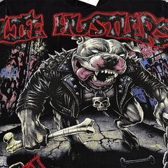 Vintage Monster Beast Graphic Oversized Unisex T‑Shirt