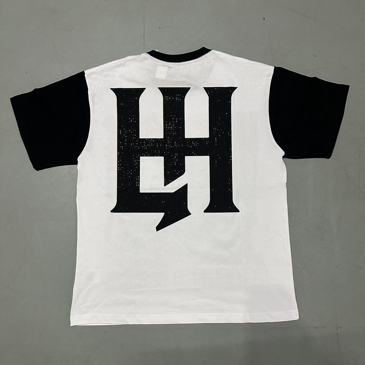 Black & White Graphic Streetwear T-Shirt | Oversized Vintage Tee