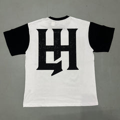 Black & White Graphic Streetwear T-Shirt | Oversized Vintage Tee