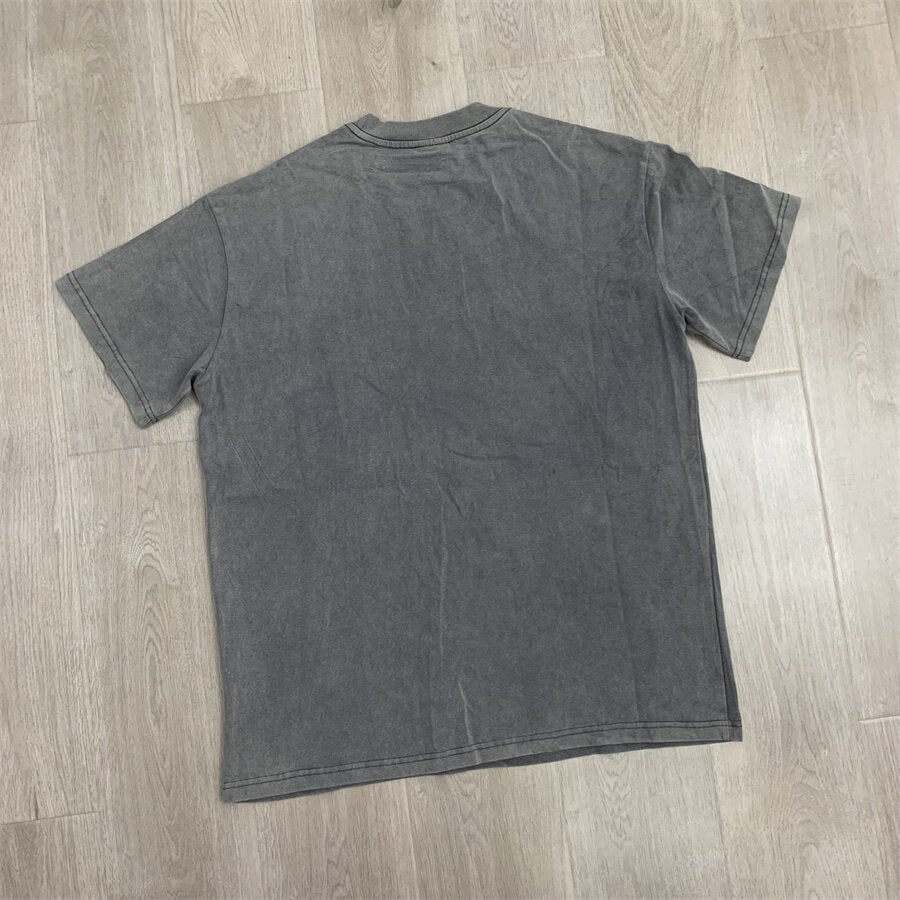 Vintage Washed "DREAMS" Retro Car Graphic Oversized Unisex T‑Shirt