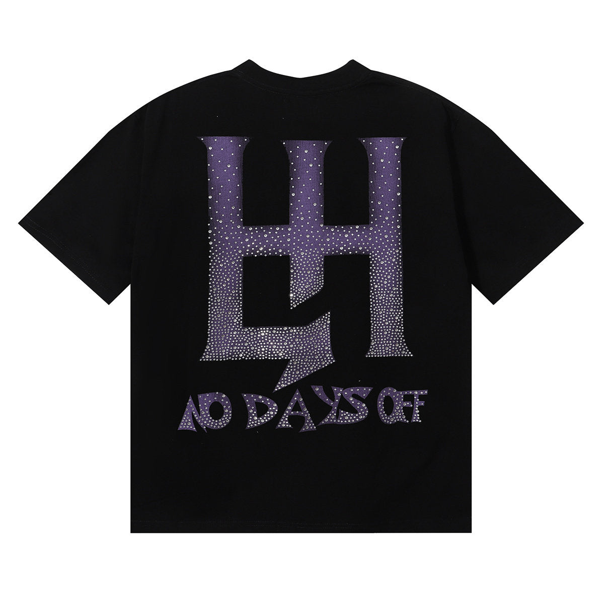 Purple Graphic Streetwear T-Shirt | Oversized Dark Vintage Tee