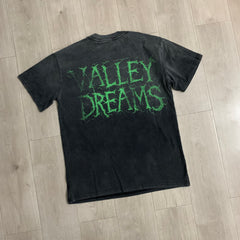 Black Valley Dreams Devil Graphic Vintage Oversized Unisex T‑Shirt