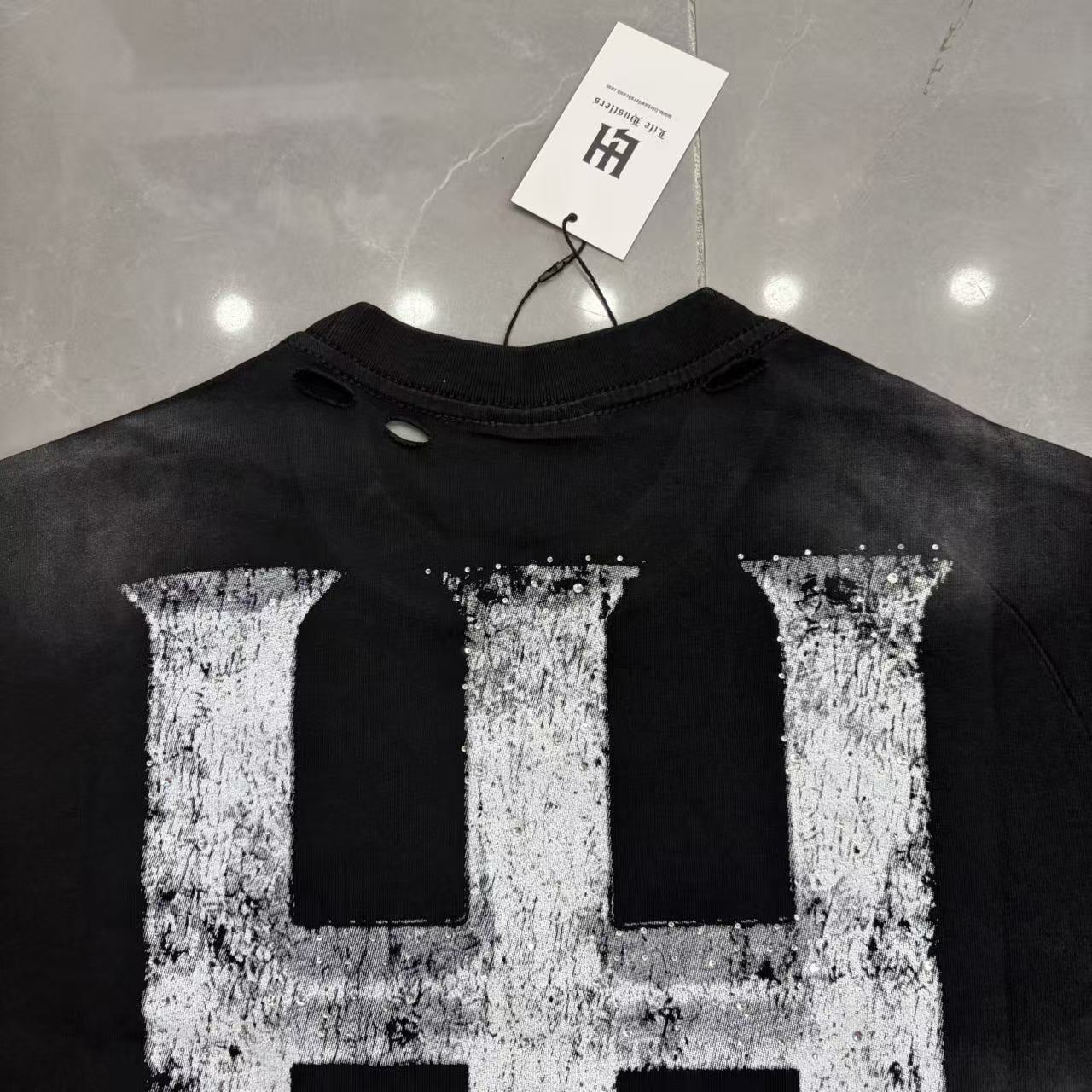 Distressed Catwoman Graphic Oversized Unisex T‑Shirt