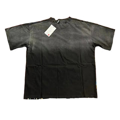 Black Vintage‑Wash Vale Dreams Statue of Liberty Graphic Oversized Unisex T‑Shirt