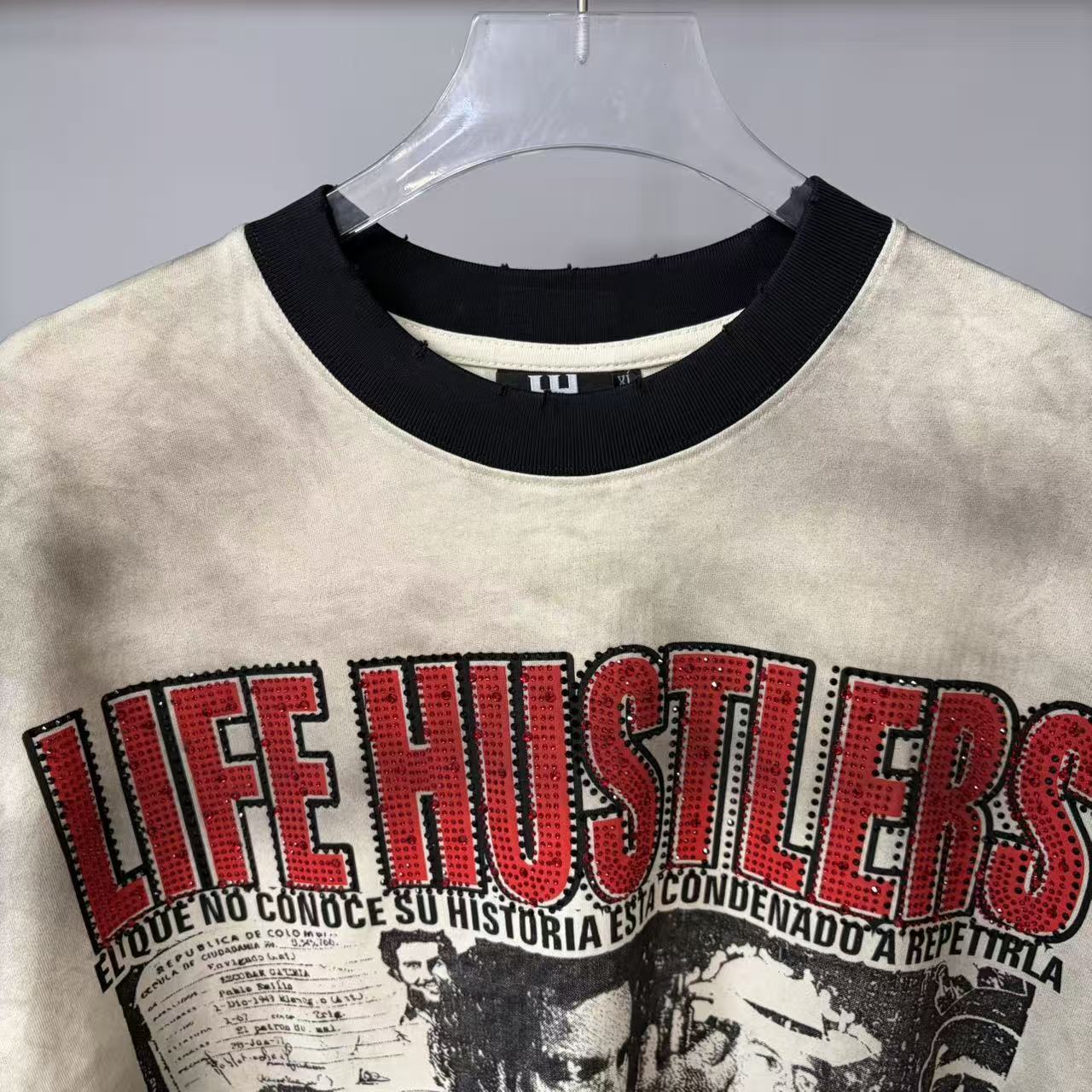 Vintage Washed Graphic T-Shirt | Oversized Streetwear Tee