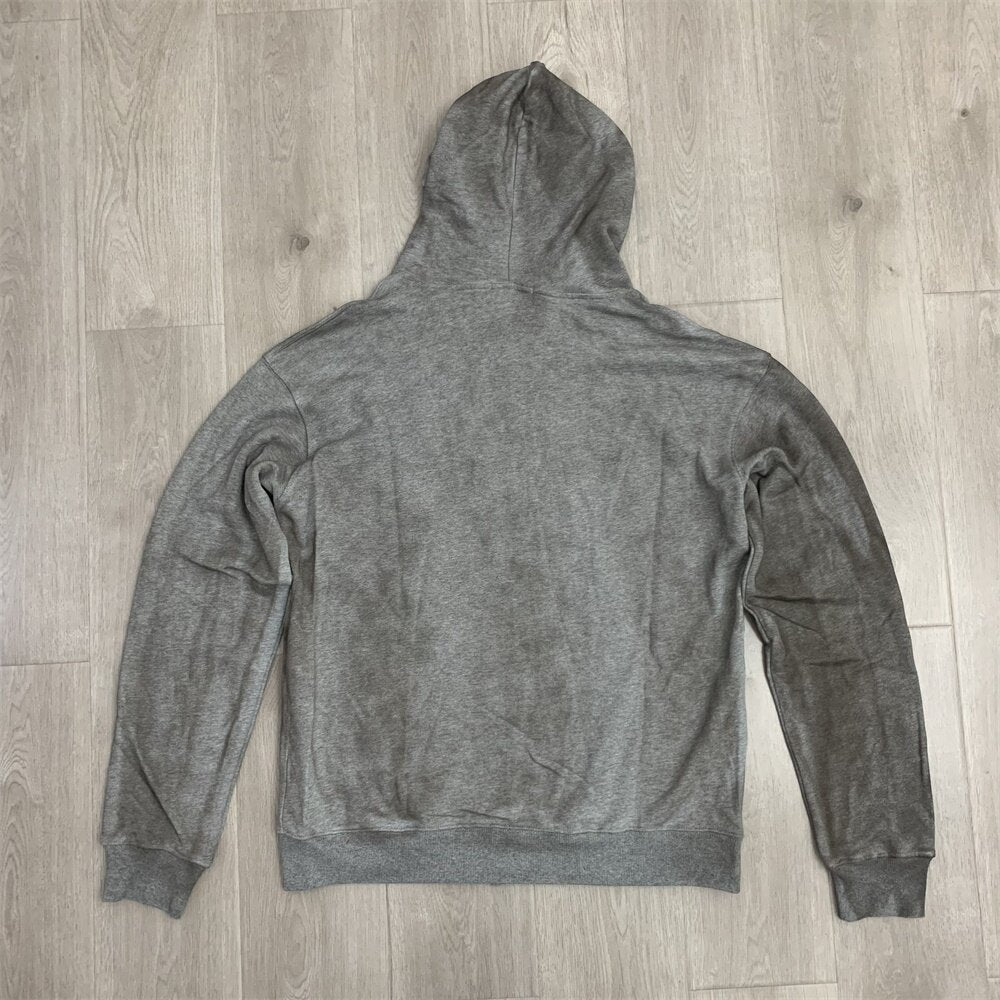 Grey Valley Sport Division Football Graphic Zip‑Up Hoodie Unisex Oversized Jacket