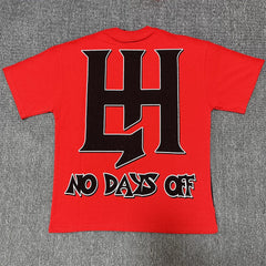 Red Graphic Streetwear T-Shirt | Oversized Vintage Tee
