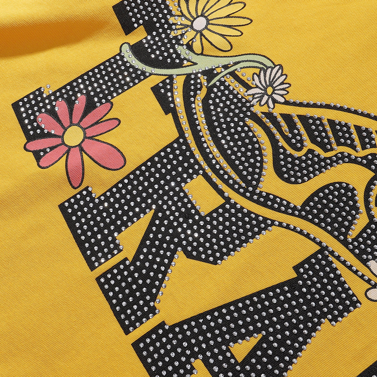 Yellow Valley Track Eagle‑Flower Vintage Oversized Unisex T‑Shirt