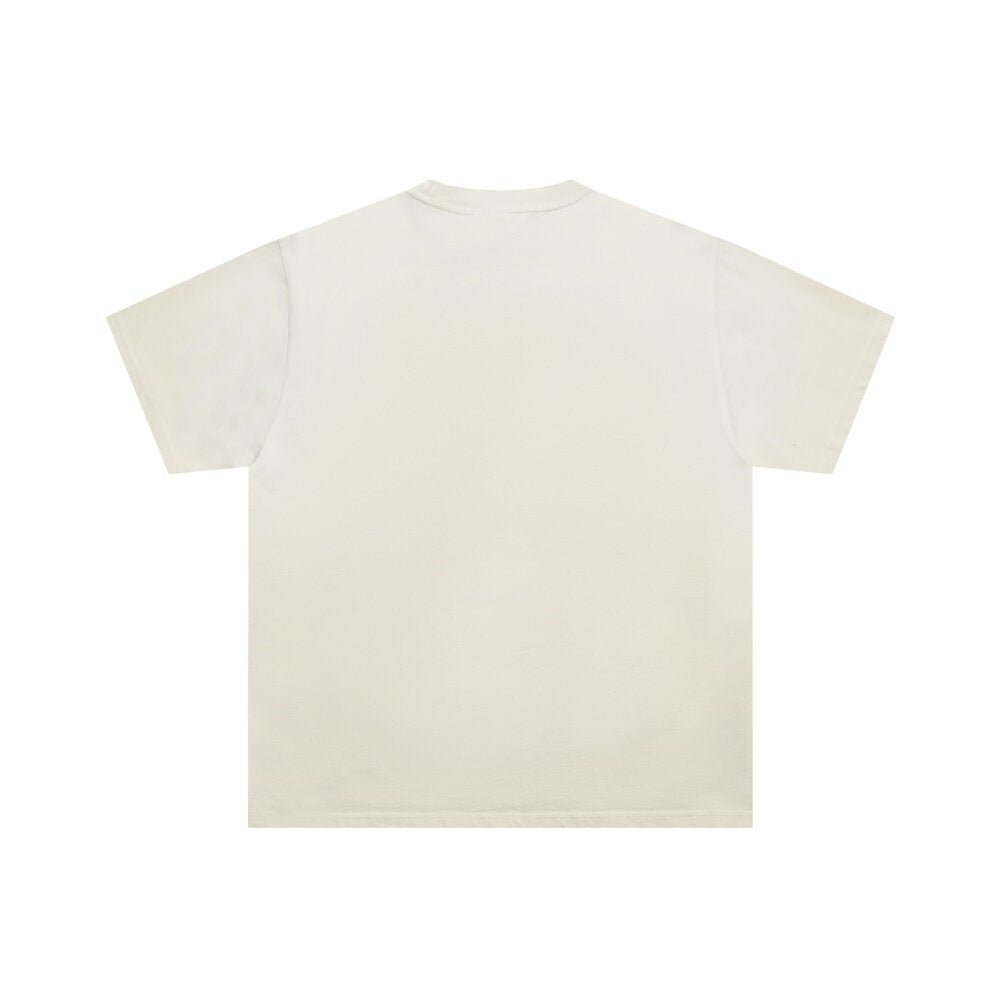 Cream Vintage‑Wash Vale Dreams Boxing King Of The Ring Oversized Unisex T‑Shirt