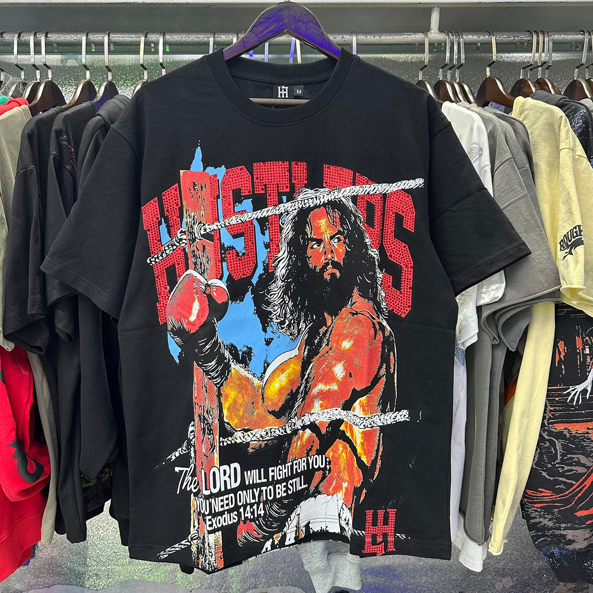 Red Graphic Streetwear T-Shirt | Oversized Vintage Tee