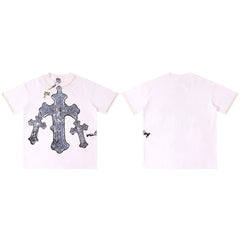 Off‑White Triple‑Cross Vintage Oversized Unisex T‑Shirt