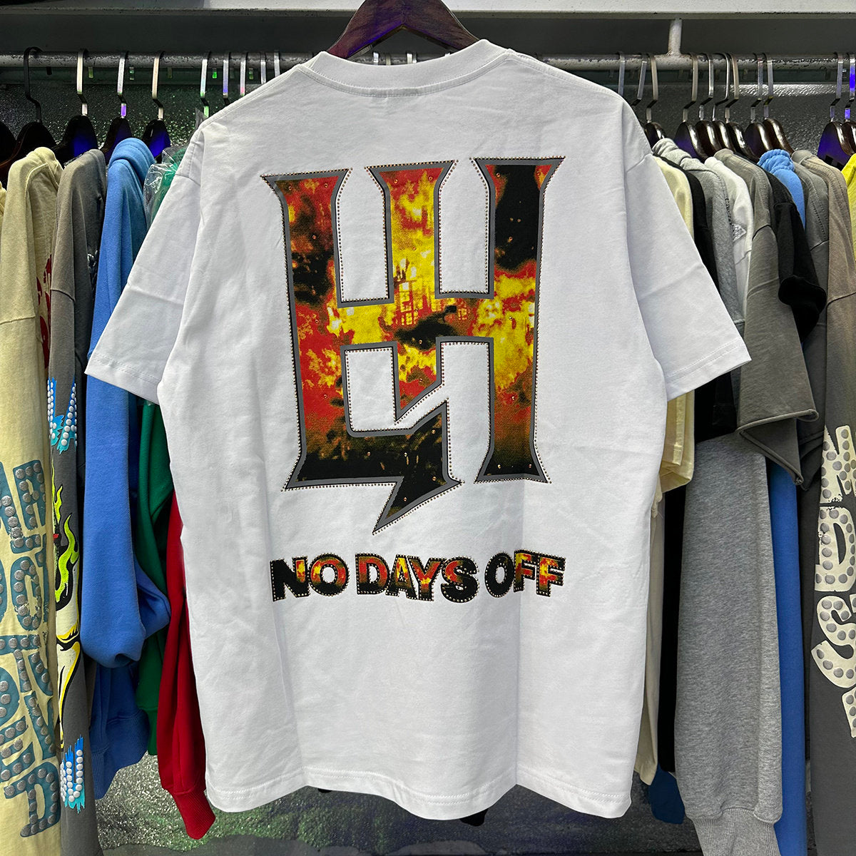 White Graphic Streetwear T-Shirt | Vintage Oversized Tee