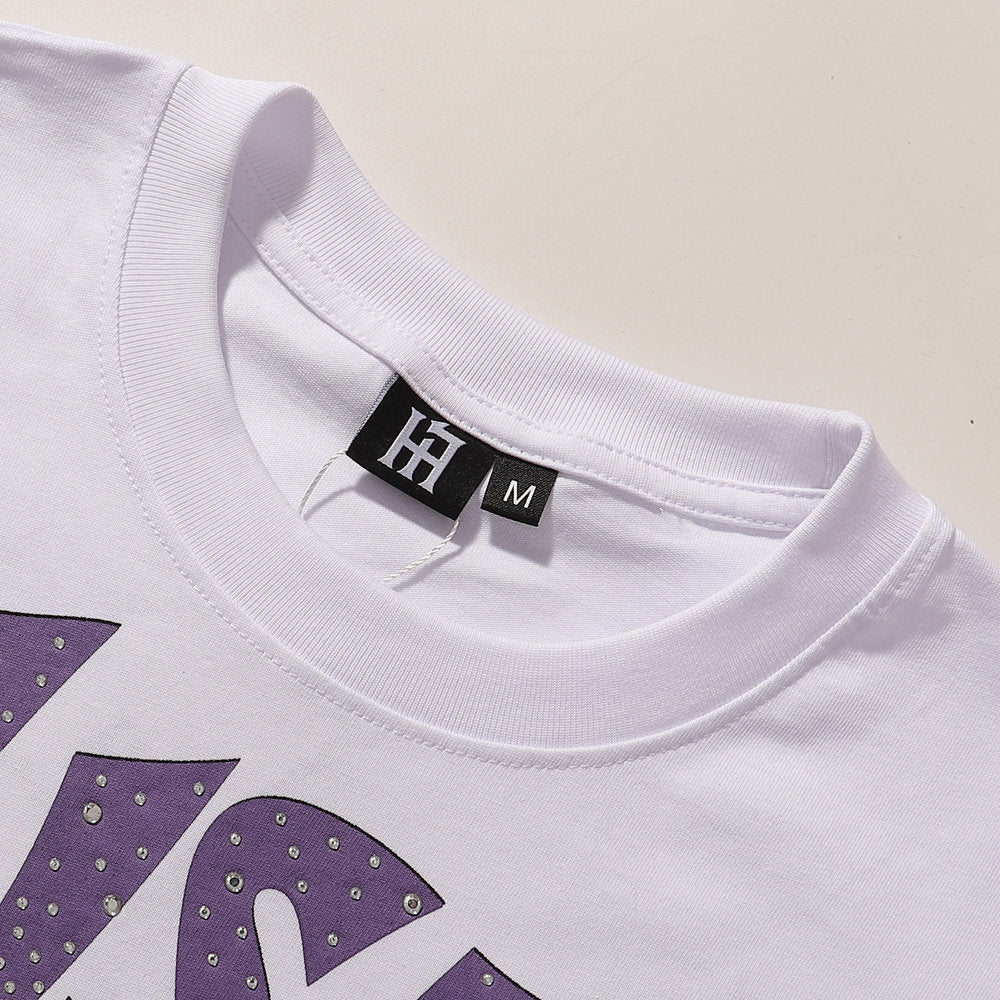 Purple Graphic Streetwear T-Shirt | Oversized Vintage Tee