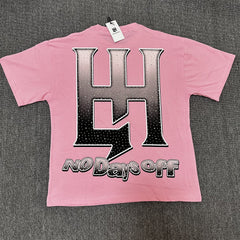 Pink Life Hustlers Vintage Graphic Oversized Unisex T‑Shirt