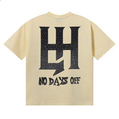Cream Vintage Angel Graphic Oversized Unisex T‑Shirt