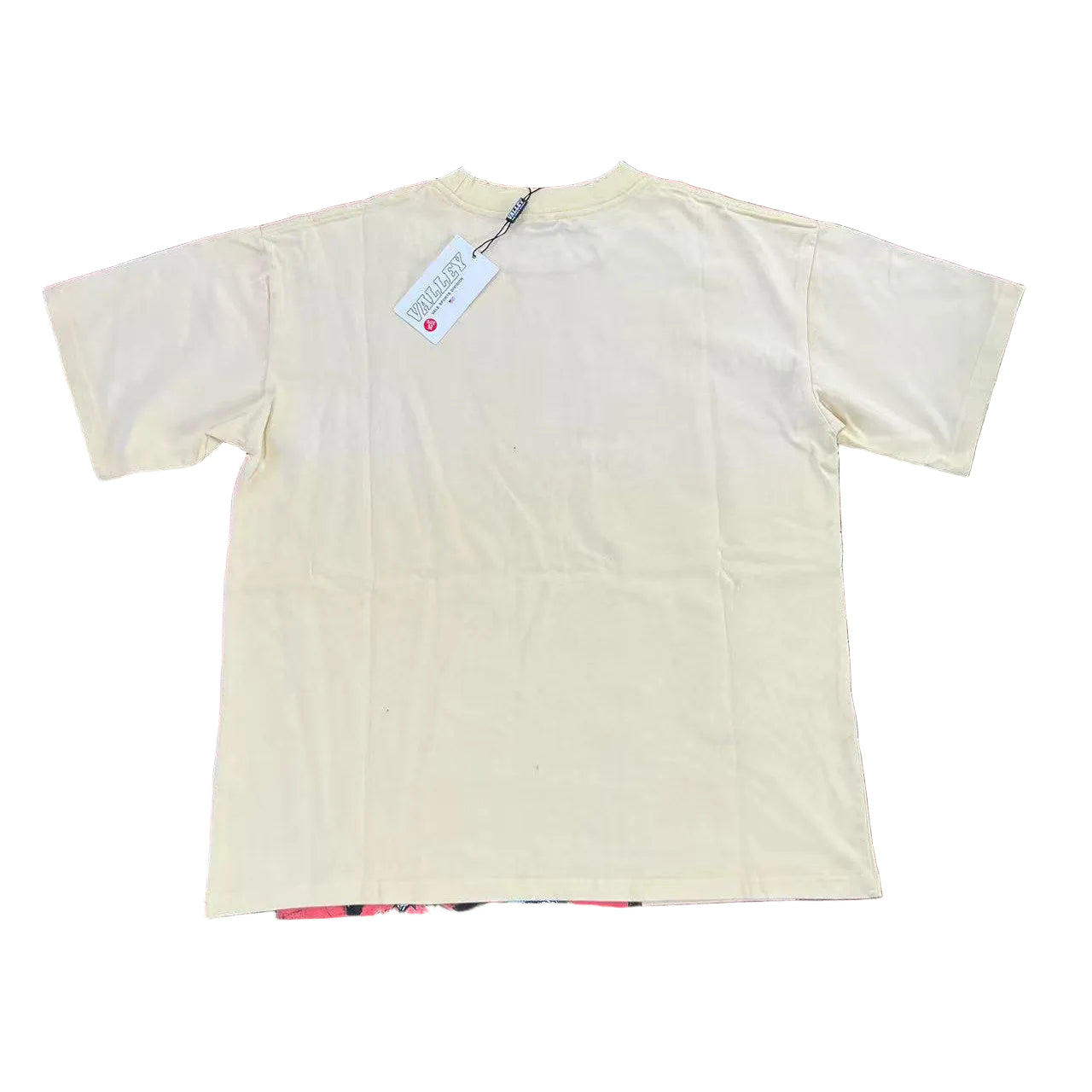 Cream Vintage‑Wash Vale Dreams King of The Ring Boxing Oversized Unisex T‑Shirt