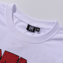 Red Graphic Streetwear T-Shirt | Oversized Vintage Tee
