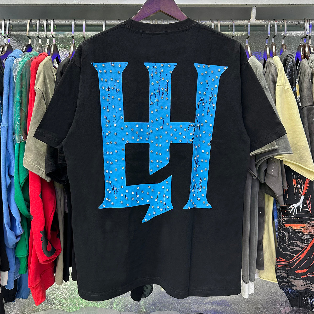 Black Graphic Streetwear T-Shirt | Oversized Casual Tee