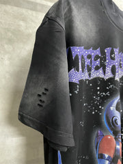 Vintage Space Astronaut Girl Graphic Oversized Unisex T‑Shirt