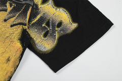 Black Statue‑of‑Liberty UFO Vintage Oversized Unisex T‑Shirt