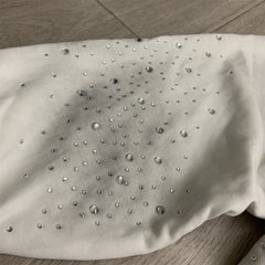 White Speckled‑Wash Valley Dreams Zip‑Up Hoodie Unisex Oversized Jacket