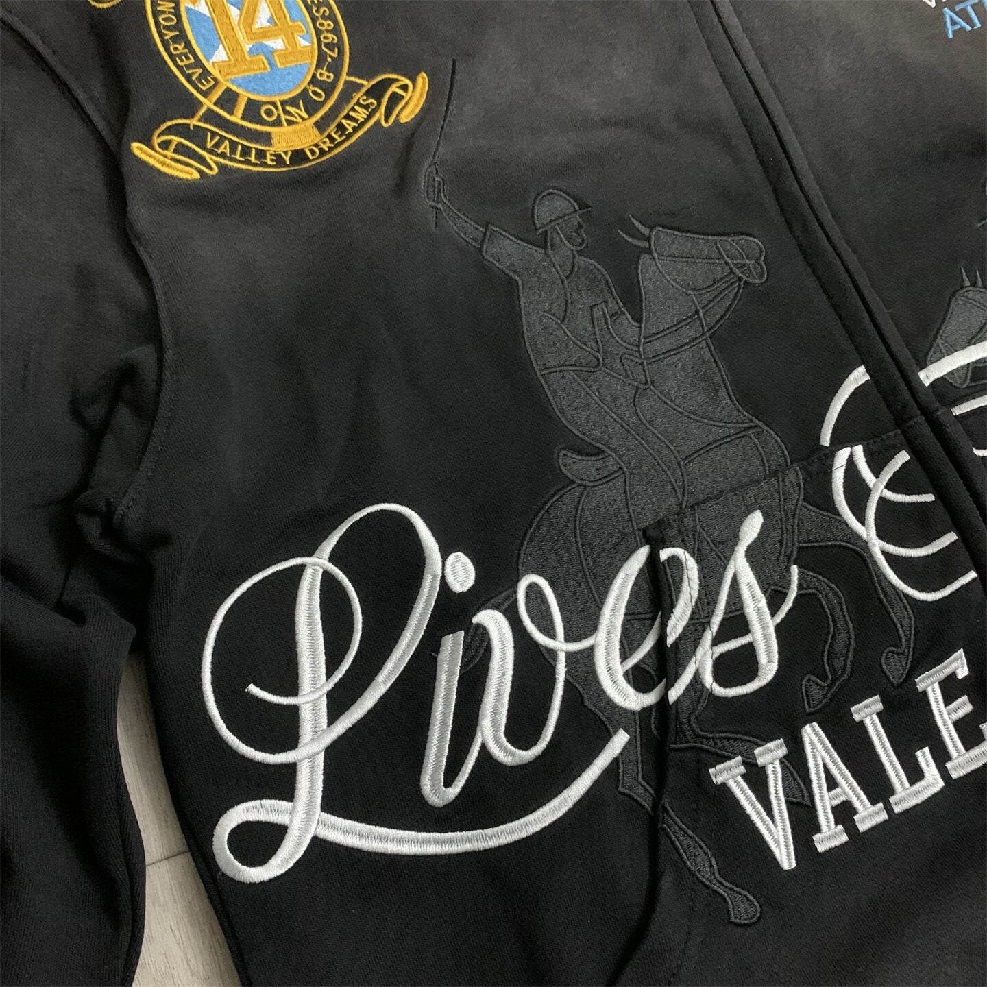 Black Lives Forever Graphic Zip‑Up Hoodie Unisex Oversized Jacket